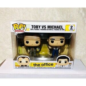 Funko Pop! Vinyl: The Office - 2 Pack - Toby vs Michael Vaulted Vinyl Figures